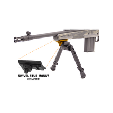 Load image into Gallery viewer, UTG TL-BP01 Heavy Duty Recon 360 Bipod, Cent Ht: 6.69"-9.12"