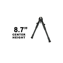 Load image into Gallery viewer, UTG TL-BP08S-A New Gen Reinforced Clamp-on Bipod, Cent Ht 8.7"-10.2"
