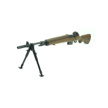 Load image into Gallery viewer, UTG TL-BP08ST-A New Gen Clamp-on Bipod, Steel Feet, Cent Ht 9"-11"