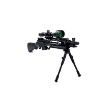 Load image into Gallery viewer, UTG TL-BP69S New Gen High-pro Shooters Bipod, Rubber Feet, 8.7"-10.6"