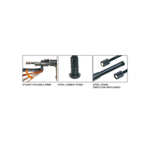 Load image into Gallery viewer, UTG TL-BP69S New Gen High-pro Shooters Bipod, Rubber Feet, 8.7"-10.6"