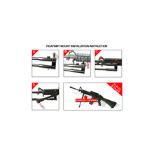 Load image into Gallery viewer, UTG TL-BP69S New Gen High-pro Shooters Bipod, Rubber Feet, 8.7"-10.6"