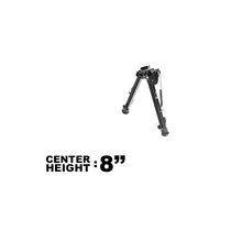 Load image into Gallery viewer, UTG TL-BP99Q Super Duty Bi-pod with QD Lever Mount, Height 8.0"-12.8"