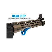 Load image into Gallery viewer, UTG TL-HS02B Super Slim Keymod Hand Stop/ Barricade Rest Kit - Black