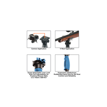 Load image into Gallery viewer, UTG TL-MP150Q Monopod with V-Rest and Camera Adaptor, 20.5" to 58.75"