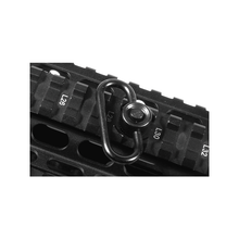 Load image into Gallery viewer, UTG TL-QDSW08B Standard Duty Push Button QD Sling Swivel, 1.25" Loop