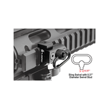 Load image into Gallery viewer, UTG TL-SWPK01 Picatinny/Keymod Compatible Adaptor for QD Sling Swivel