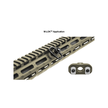 Load image into Gallery viewer, UTG TLUSW001D PRO M-LOK® Standard QD Sling Swivel Adaptor,FDE Cerakote