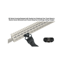 Load image into Gallery viewer, UTG TLUSW002 PRO Keymod Compatible Standard QD Sling Swivel Adaptor