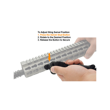 Load image into Gallery viewer, UTG TLUSW002 PRO Keymod Compatible Standard QD Sling Swivel Adaptor