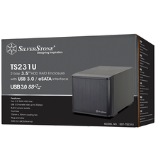 Load image into Gallery viewer, SilverStone TS231U Drive Storage