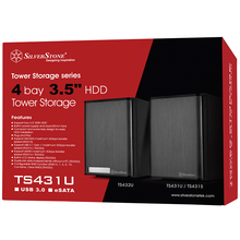 Load image into Gallery viewer, SilverStone TS431U Drive Storage