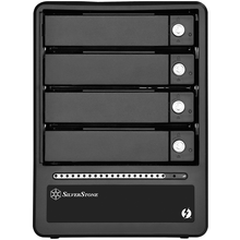 Load image into Gallery viewer, SilverStone TS433-TB Drive Storage