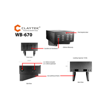 Load image into Gallery viewer, iStarUSA WB-670 6U Chassis Cabinet Rack