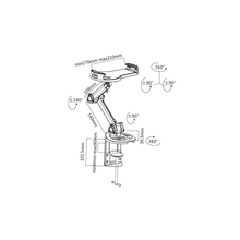 Load image into Gallery viewer, Velleman WB053 Universal Desk Clamp for Tablets