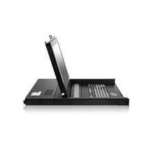 Load image into Gallery viewer, iStarUSA WL-21708 1U Rackmount 17" TFT LCD Keyboard Drawer with Built-in 8-port KVM