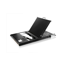 Load image into Gallery viewer, iStarUSA WL-21708 1U Rackmount 17" TFT LCD Keyboard Drawer with Built-in 8-port KVM