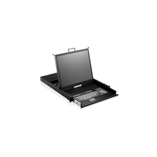 Load image into Gallery viewer, iStarUSA WL-21716 1U Rackmount 17" TFT LCD Keyboard Drawer with Built-in 16-port KVM