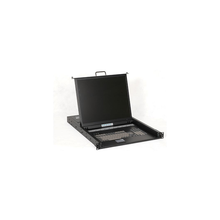 Load image into Gallery viewer, iStarUSA WL-21908 1U Rackmount 19" TFT LCD Keyboard Drawer with Built-in 8-port KVM