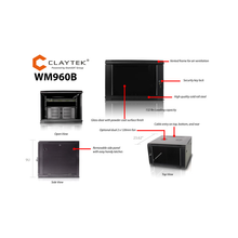 Load image into Gallery viewer, iStarUSA WM960B 9U 600mm Depth Wallmount Server Cabinet