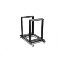 Load image into Gallery viewer, iStarUSA WO15AB 15U 4 Post Open Frame Rack
