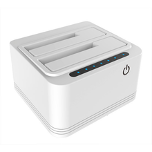 Load image into Gallery viewer, Bytecc Z-306 Dual Bay USB 3.0 HDD/SSD Docking Station with Off-Line Clone Function, Support 2 SATA I/II/III Drive up to 8TB &amp; UASP
