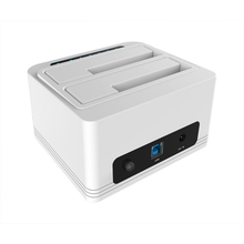 Load image into Gallery viewer, Bytecc Z-306 Dual Bay USB 3.0 HDD/SSD Docking Station with Off-Line Clone Function, Support 2 SATA I/II/III Drive up to 8TB &amp; UASP